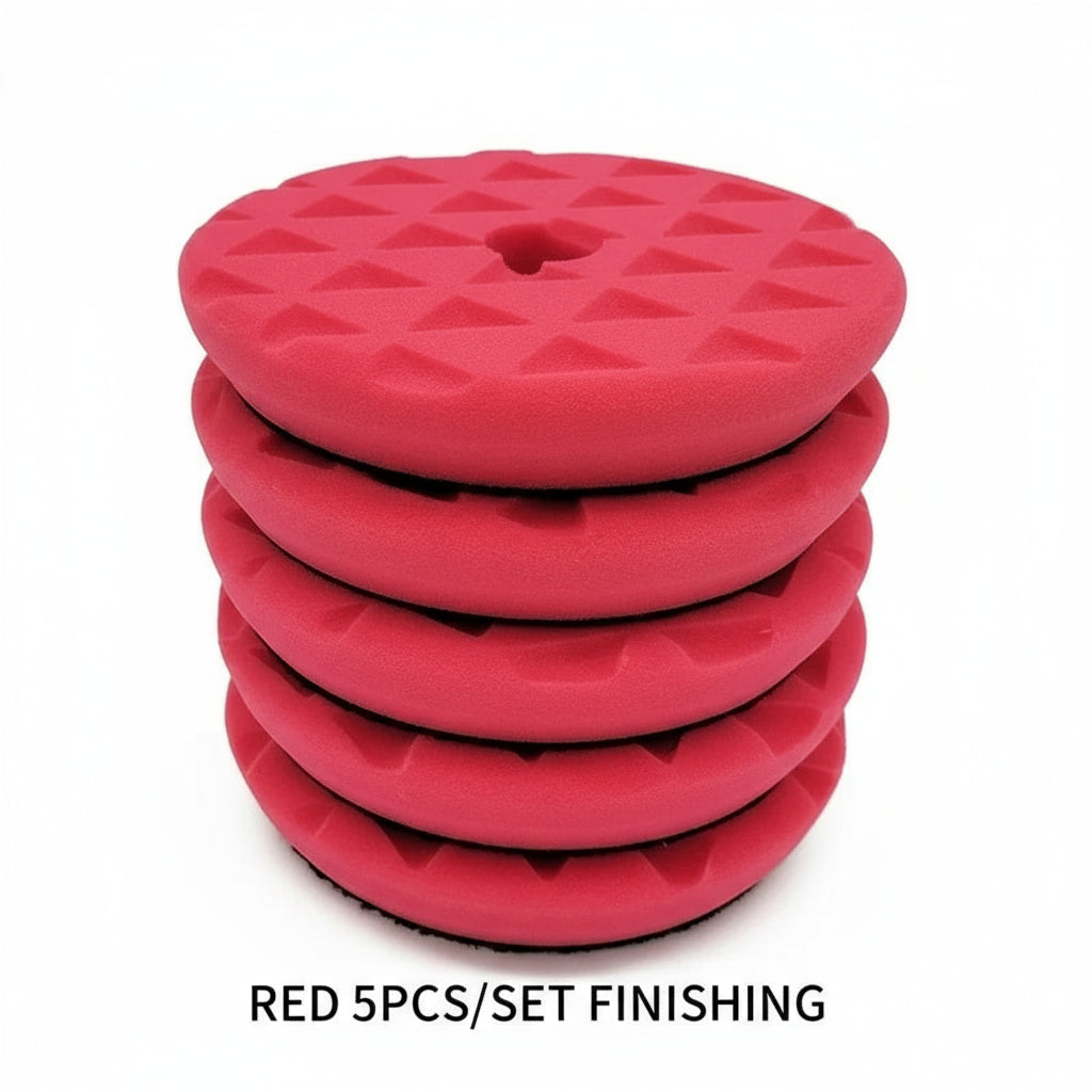 5"/6" Car Polishing Sponge Pad Kit by Snagg A Polishing Pad