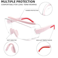 2 Pcs Anti Fog Safety Glasses by Snagg A Safety Glasses