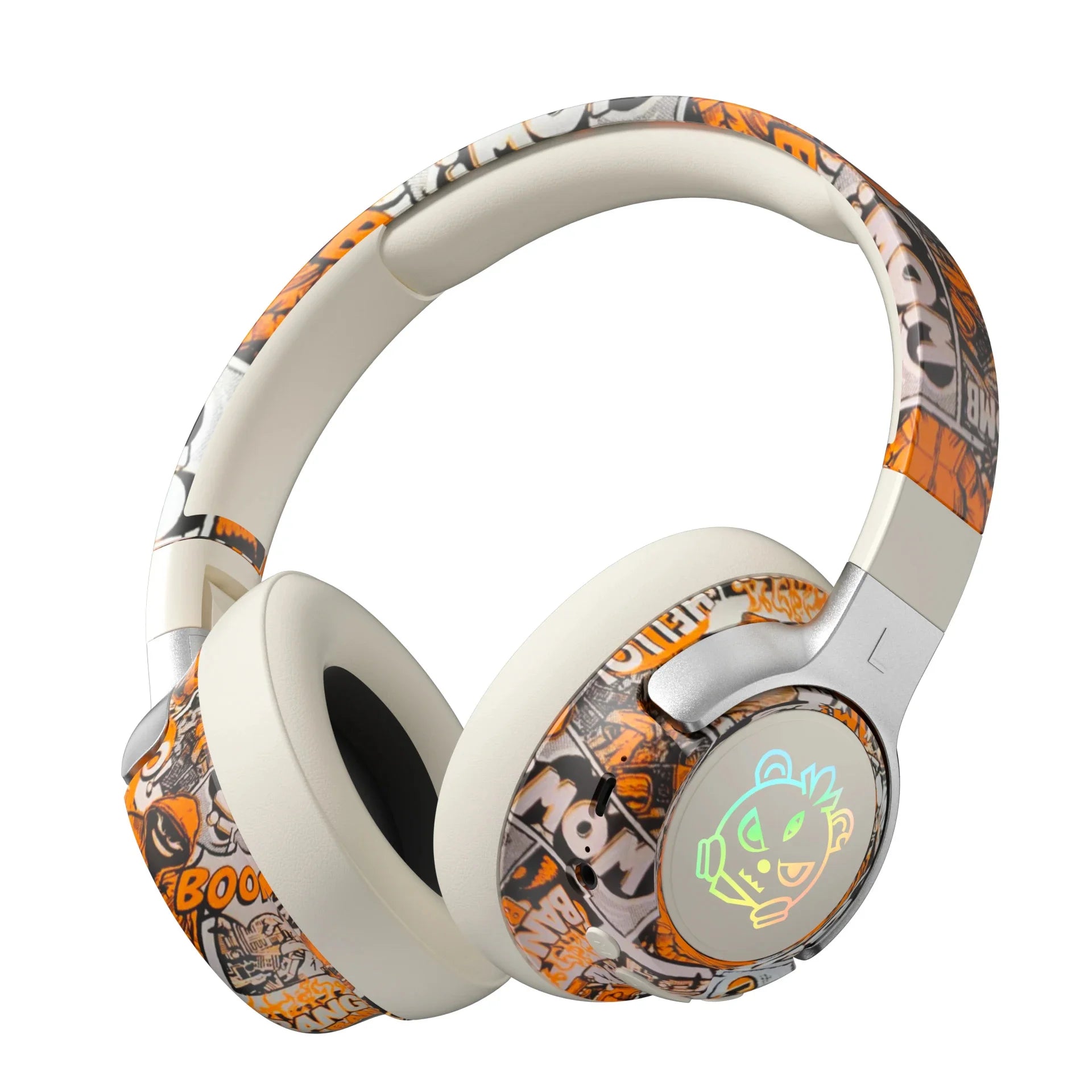 Wireless Bluetooth Headphones | Over-Ear Gaming Headset with Mic (Long Playtime) by Snagg A Headphone