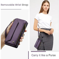 Crossbody Wallet Case for Samsung Galaxy S25 / A Series by Snagg A Phone Case