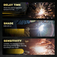 SAFE UP Auto Darkening Welding Helmet by Snagg A Welding Helmet