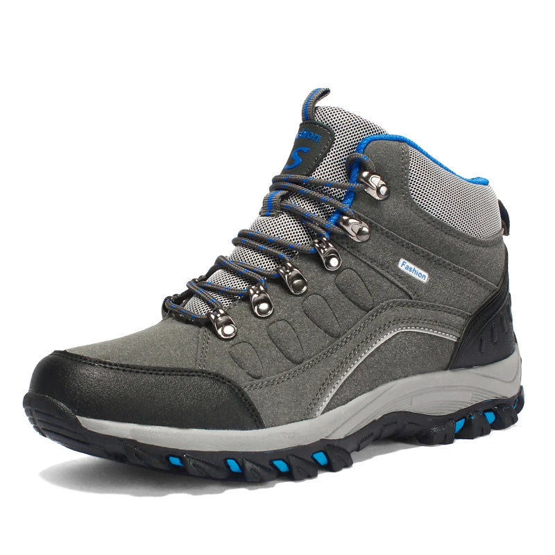 Unisex high-top suede leather hiking shoe – image 11