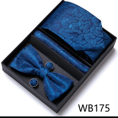 Men’s Luxury Tie & Bow Set - WB175 - Others In Fashion
