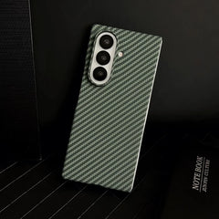Carbon Fiber Pattern Magnetic Case For Samsung Z Fold 7 Series by Snagg A Phone Case
