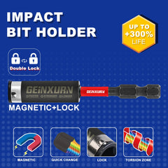 Security Torx Screwdriver Bit Set TT7–TT40 – Magnetic S2 Alloy Steel Impact Bits with Bit Holder