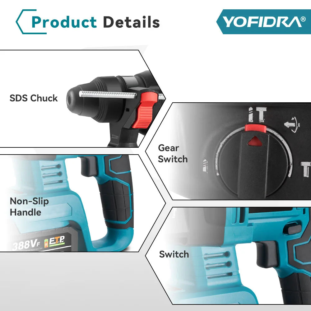 Brushless Rotary Hammer Drill
