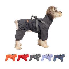 Adjustable Waterproof Dog Raincoat - SnaggIt