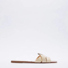 Women’s Summer Flat T-Shape Slides by Snagg A Slipper