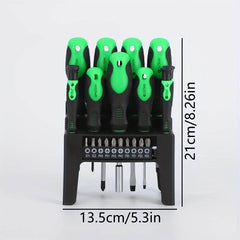 21/118-Piece Magnetic Screwdriver Set with Storage Case - SnaggIt