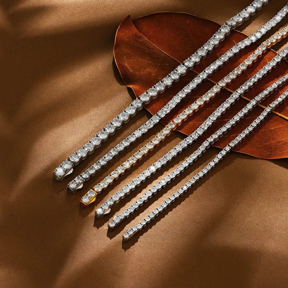 Moissanite Tennis Bracelet