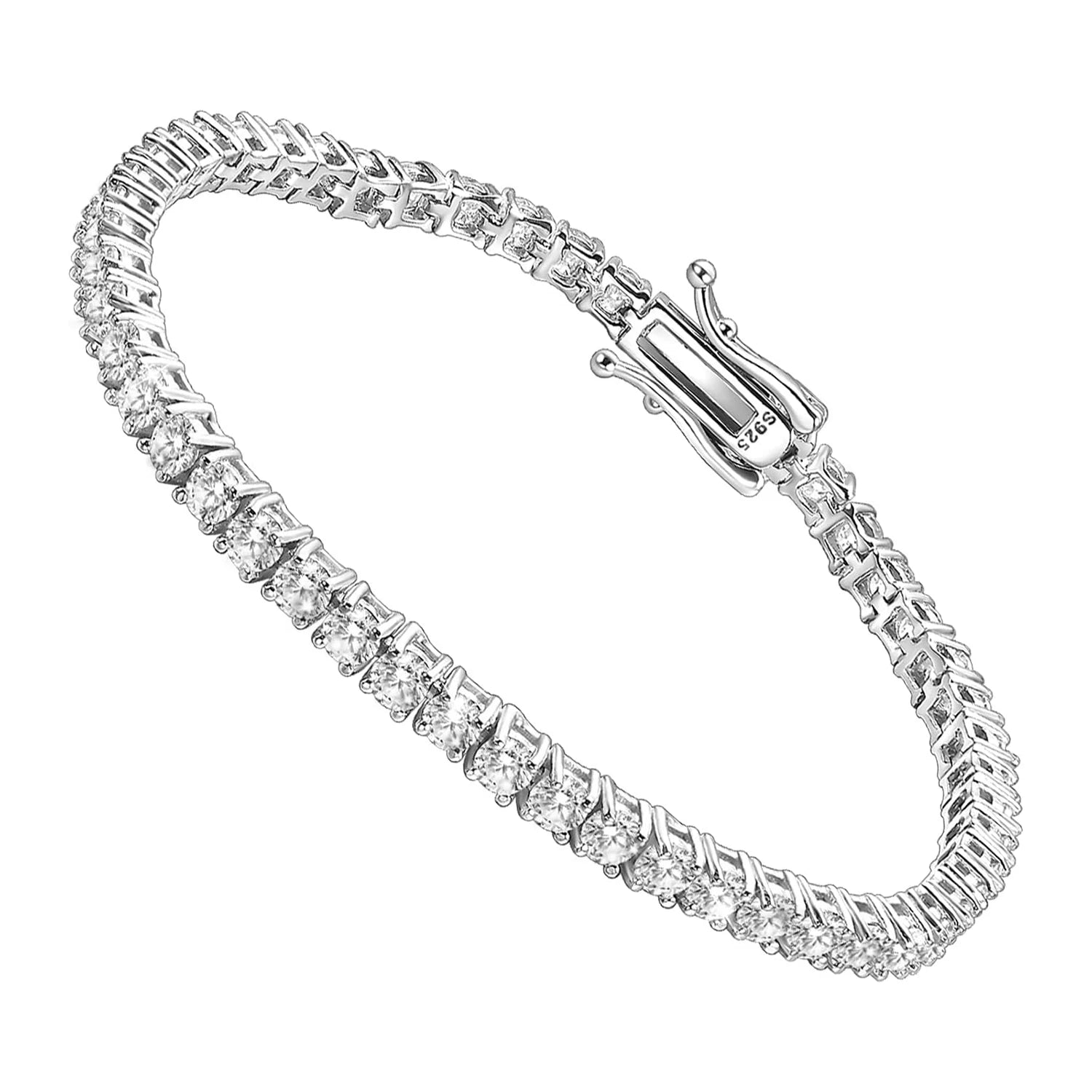 Full Moissanite Tennis Bracelet