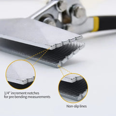 Heavy-Duty Sheet Metal Bending Pliers