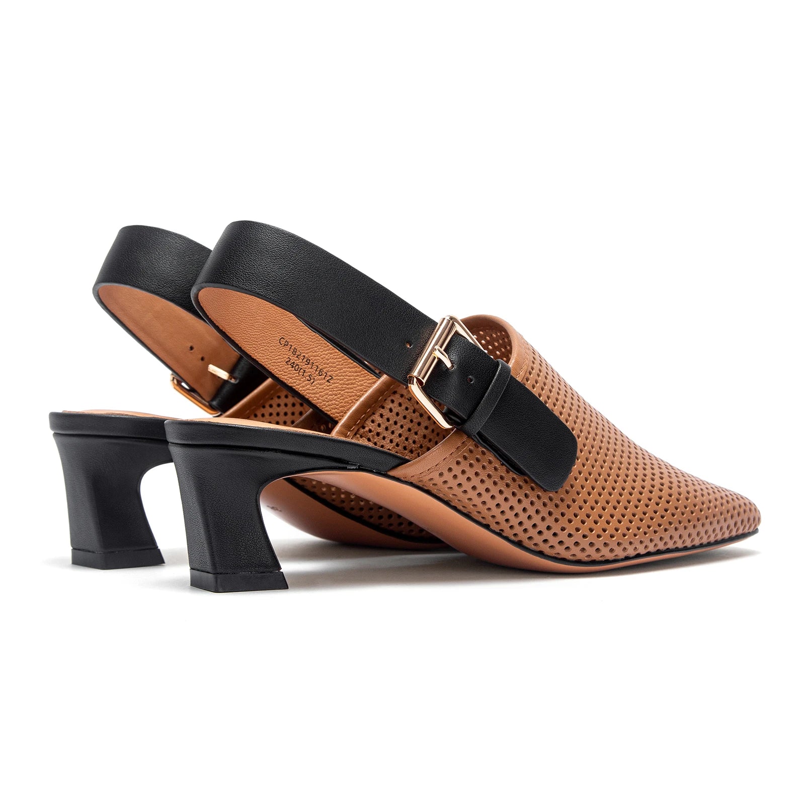 Women’s Leather Hollow Sandals by Snagg A Shoes