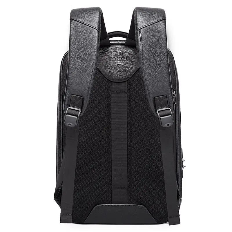 Leather Anti-Theft Waterproof Backpack by Snagg A Backpack