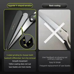 AIRAJ Folding Hand Saw - SnaggIt
