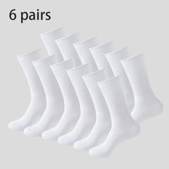 Men’s Diabetic Support Socks, Moisture Wicking, Non Binding Comfort (6 Pair )