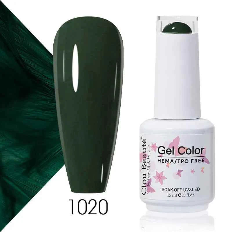 Professional 15ml HEMA & TPO-Free Gel Polish – High-Performance Semi-Permanent Varnish for Sensitive Skin