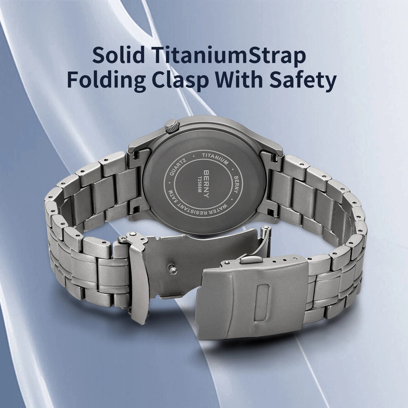 Titanium Quartz Watch – Ultra-Thin Precision