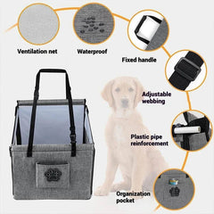 Car Pet Seat Travel Basket - SnaggIt