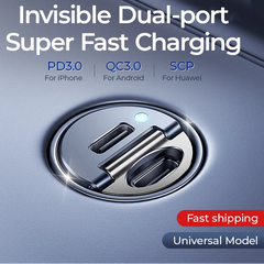 30W Mini Car Charger Adapter by Snagg A Car Adapter