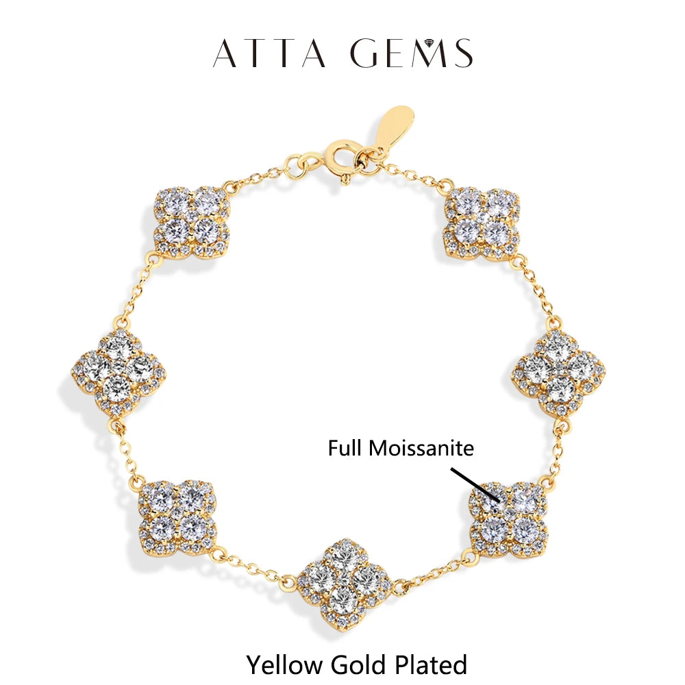 Full Moissanite Luxury Bracelet