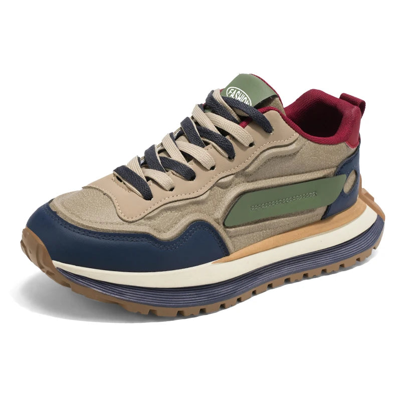 Men’s Thick Sole Casual Sports Sneakers by Snagg A Shoes