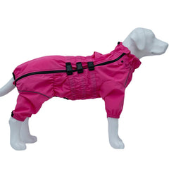 Waterproof 4-Leg Dog Raincoat Jumpsuit by Snagg A Raincoat