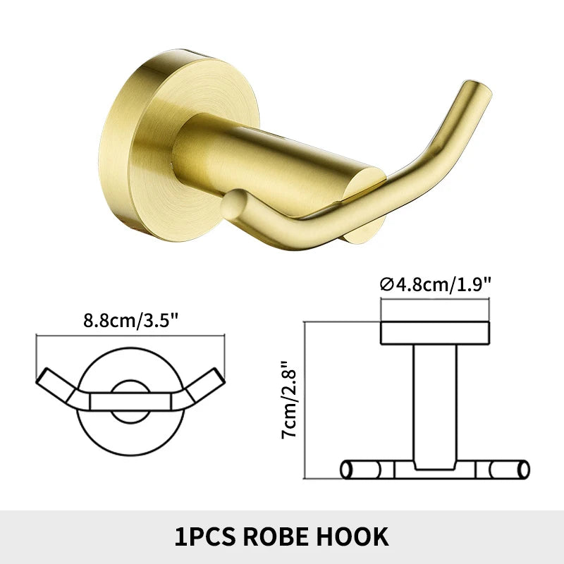 Stainless Steel Double Wall Hook by Snagg A Hook
