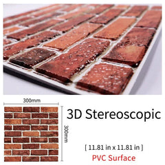 Imitation Brick & Cobblestone Wall Stickers by Snagg A Wall Sticker