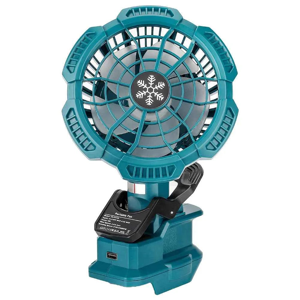 Clip-on cordless fan for Makita 18V batteries – image 3