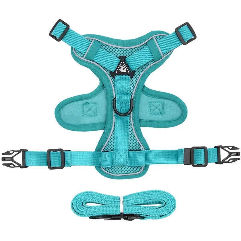 Reflective Cat & Dog Harness & Leash Set by Snagg A Harness