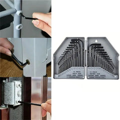 30-Piece Hex Key Wrench Set