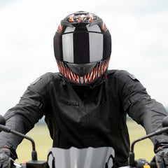 Full Face Motorcycle Helmet by Snagg A Motorcycle Helmet