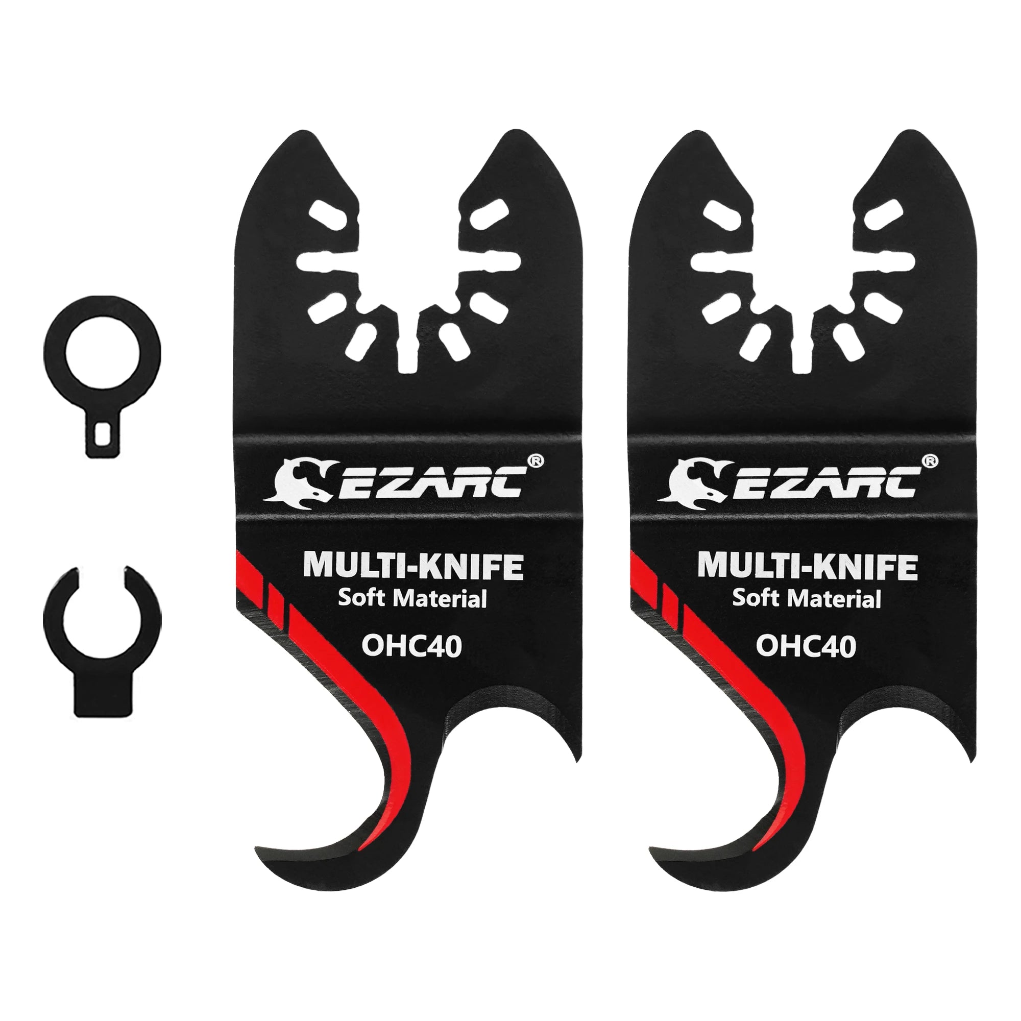 Oscillating Multitool Hook Knife Blades 3pcs | Cutting Roofing Shingles PVC Carpet Soft Materials