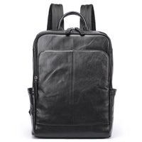 Genuine Leather Laptop Backpack by Snagg A Backpack