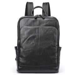 Genuine Leather Laptop Backpack