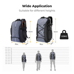 32L/25L Large Camera Backpack with Tripod Strap & Rain Cover – 15" Laptop