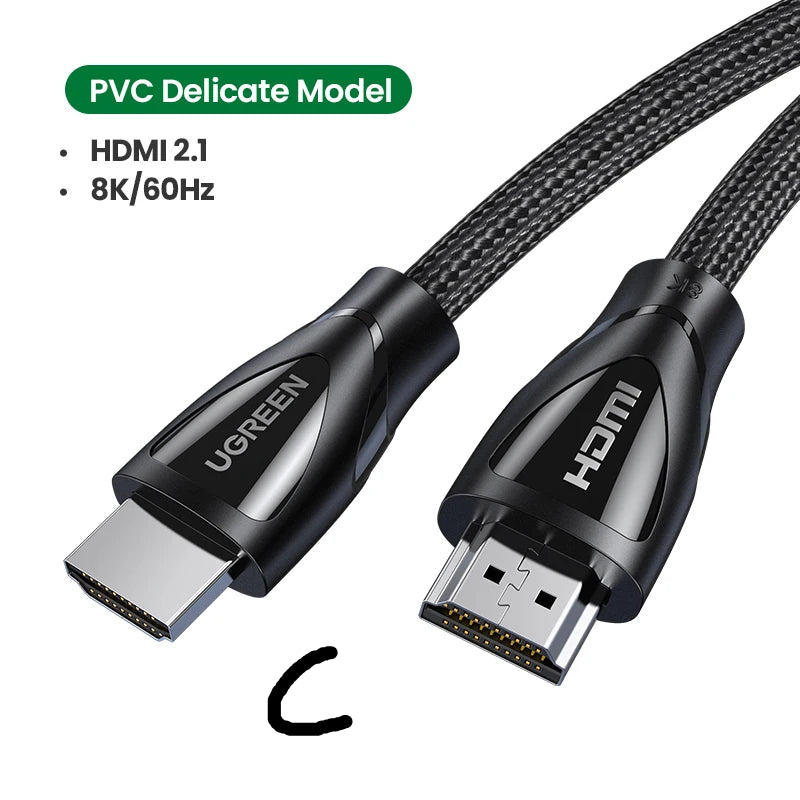 8K HDMI 2.1 Cable Ultra High Speed Dolby Vision Support for TV, PS5 & Streaming Devices by Snagg An HDMI Cable