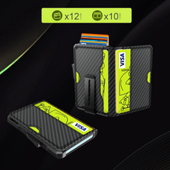 Slim RFID Wallet with Money Clip by Snagg It Wallet