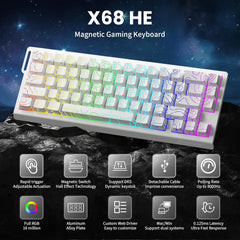 60% Magnetic Gaming Keyboard | Rapid Trigger & 8000Hz Hyper-Polling