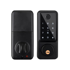 Waterproof Smart Deadbolt Lock – Biometric Fingerprint & Keypad Entry by Snagg A Smart Door Lock