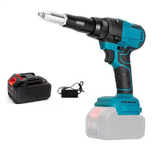 Cordless Electric Riveter Gun Household Power Tools Screwdriver 2.4-4.8mm With LED Light For Makita 18V Battery (Not Included)