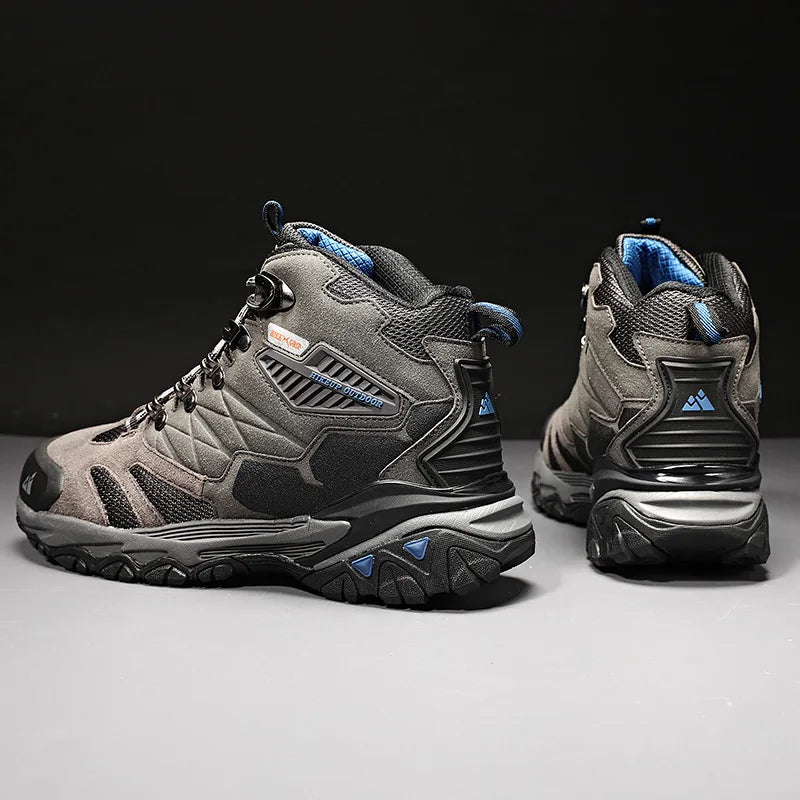 Men's suede high-top hiking boot – image 8