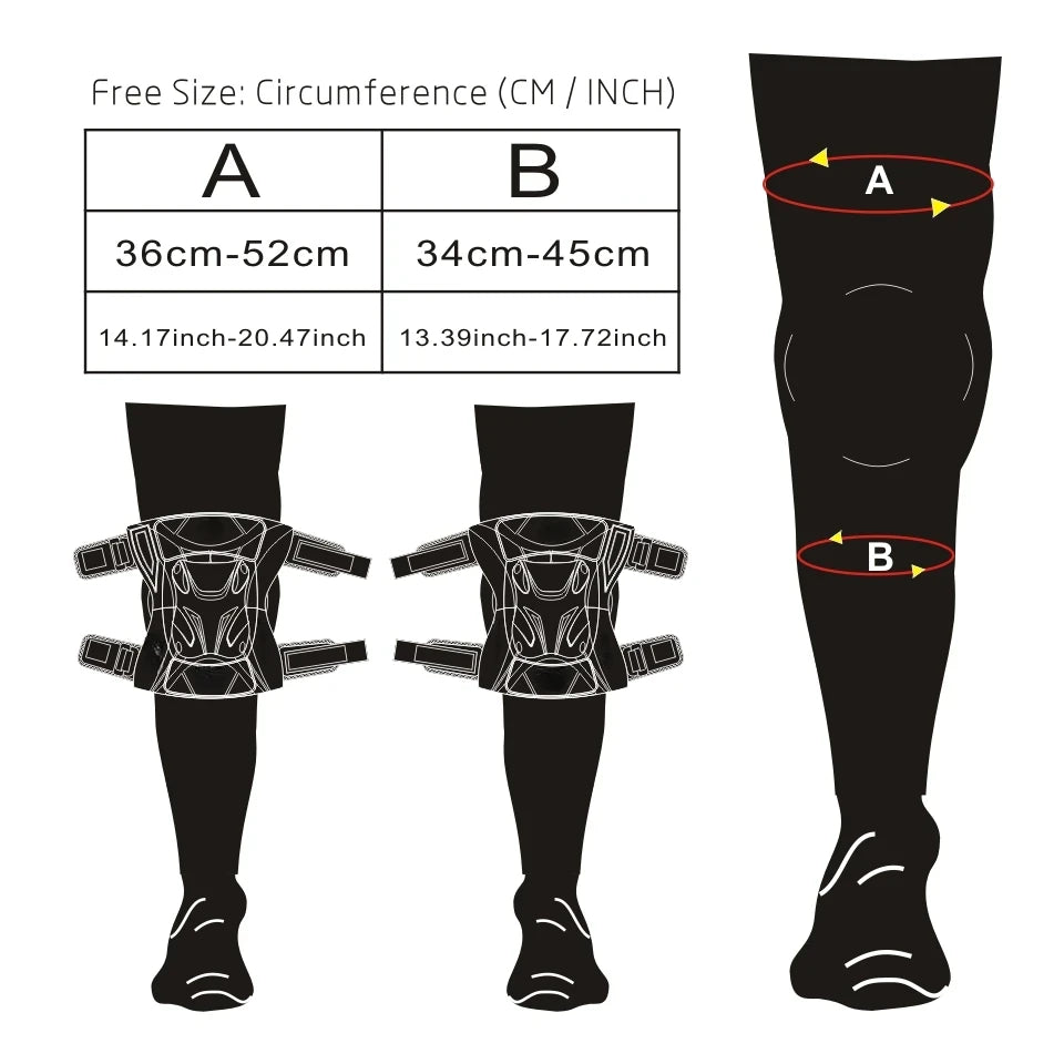 Motocross Knee Guards by Snagg A Motorcycle Knee Pads