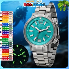 Automatic Diver Watch – Stainless Steel Edition