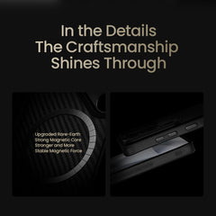 Magsafe Aramid Fiber Case For Samsung Galaxy S25 Ultra With Kickstand by Snagg A Phone Case