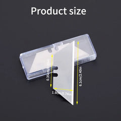Heavy-Duty Utility Knife Blades (10/30/50 Pack) by Snagg A Blade