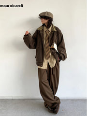 Oversized Patchwork Plaid Jacket by Snagg A Jacket