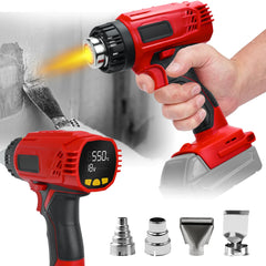Cordless Heat Gun 400W with LCD Display
