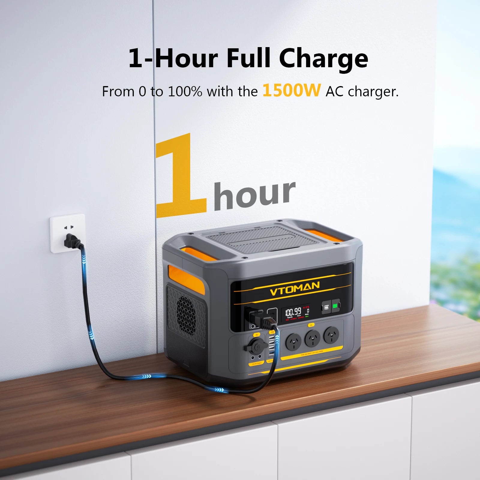 1408Wh LiFePO4 portable power station – image 8